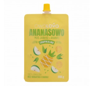 Mus jabłkowo-ananasowy 200g...