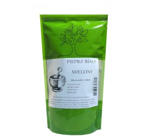 PIEPRZ BIAŁY MIELONY 400g