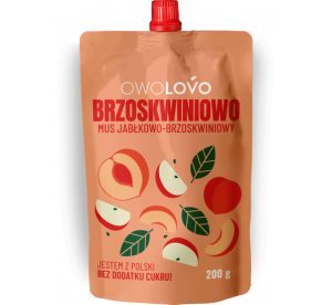 Mus jabłkowo-brzoskwiniowy...