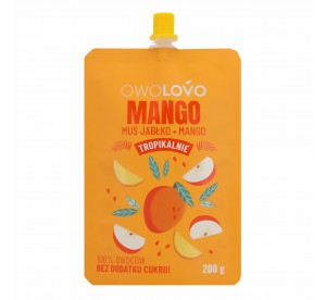 Mus jabłkowo-mango 200g...