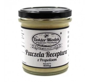 MIÓD Z PROPOLISEM 400g