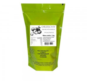 ORZECH MAKADAMIA POŁÓWKI 1KG