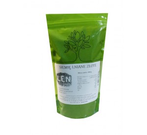 SIEMIĘ LNIANE ZŁOTE 400g