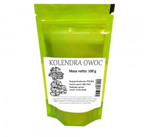 KOLENDRA OWOC 100g