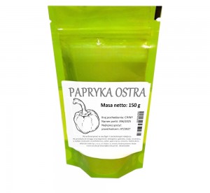 PAPRYKA CZERWONA OSTRA 150 g