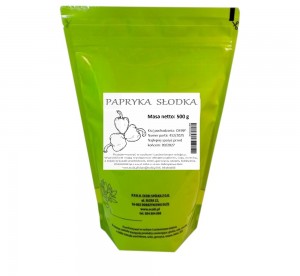 PAPRYKA CZERWONA  SŁODKA 500G