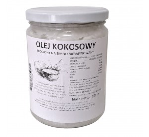 OLEJ KOKOSOWY 500 ML
