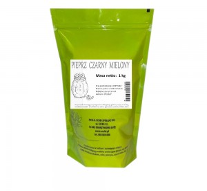 PIEPRZ CZARNY MIELONY 1kg