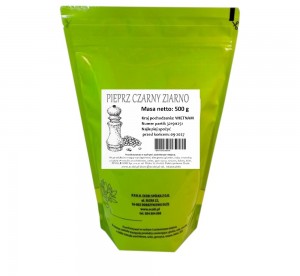 PIEPRZ CZARNY ZIARNO 500G
