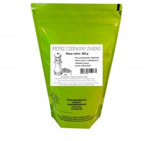 PIEPRZ CZERWONY ZIARNO 300g