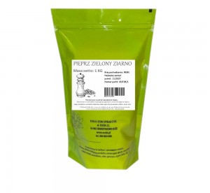 PIEPRZ ZIELONY ZIARNO 1kg