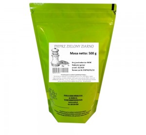 PIEPRZ ZIELONY ZIARNO 500g