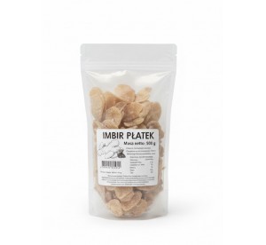 IMBIR PŁATEK 500g