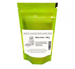 ZIELE ANGIELSKIE MIELONE 100g