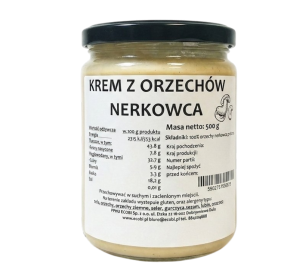 KREM Z ORZCHÓW NERKOWCA 500g