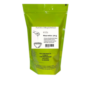 PŁATKI Z RYŻU BRĄZOWEGO 500g