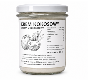KREM MUS KOKOSOWY 300g