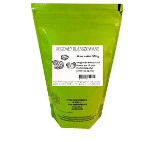 MIGDAŁ blanszowany 500g