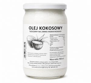OLEJ KOKOSOWY 900 ML