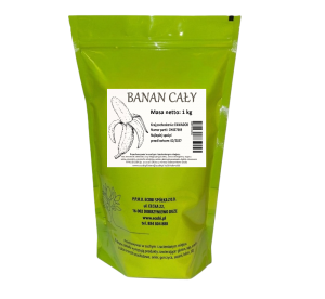 BANANY CAŁE BEZ CUKRU 1kg