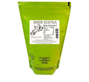 IMBIR KOSTKA 500g