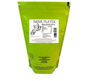 IMBIR PŁATEK 500g