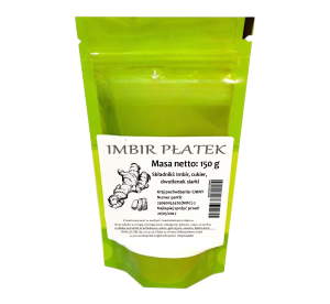 IMBIR PŁATEK 150g