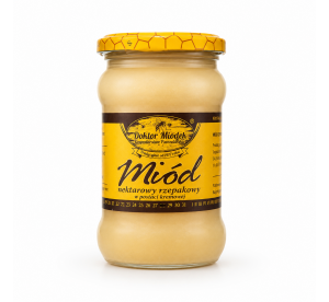 MIÓD NATURALNY RZEPAKOWY 400g