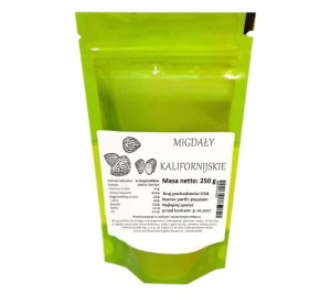 MIGDAŁY KALIFORNIJSKIE 250 g