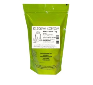 SÓL ZIOŁOWO - CZOSNKOWA 1kg