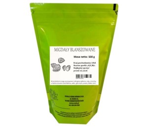MIGDAŁ blanszowany 500g