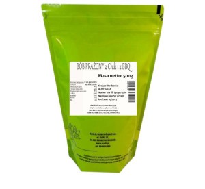 BÓB PRAŻONY chilli i bbq 500g